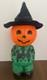 Rare Vintage Mr. Blinky Farmer Jack O Lantern Blow Mold Halloween With Hat