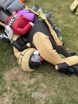 Rare 2007 Gemmy Air Blown Inflatable 8 Foot Pirate Ship For Parts Or Repair