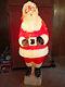 Rare 55 Life Size Santa Claus Christmas Blowmold Light Up Yard Decor Saint Nick