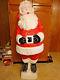 Rare 55 Life Size Santa Claus Christmas Blowmold Light Up Yard Decor Saint Nick