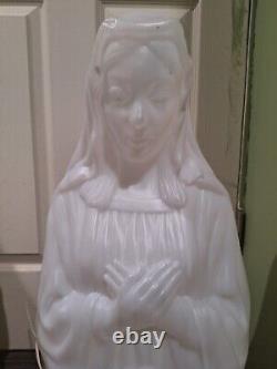 Rare Blow Mold Nativity Scene