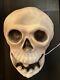 Rare Drainage Halloween Blow Mold Skeleton Skull Make Offer