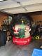 Rare Gemmy 2005 8 Foot Tall Airblown Christmas Snow Globe Inflatable
