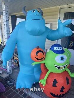 Rare Gemmy inflatable Monsters Inc Tested And Working