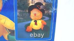 Rare Halloween 2004 Garfield Cat As Witch 6ft. Airblown Inflatable Gemmy Mib Rare Halloween 2004 Garfield Cat As Witch 6ft. Airblown Inflatable Gemmy Mib
