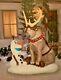 Rare New 7 Ft Tall Christmas Disney Frozen Olaf & Sven Led Inflatable Gemmy