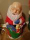 Rare Tpi 27 Inch Praying Santa Claus Blow Mold