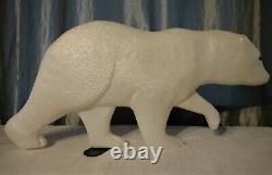 Rare Union Products Plastic Blow Mold Polar Bear 1995 Don Featherstone Signed