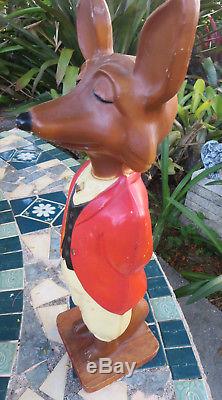 Rare VINTAGE 18 UNION PRODUCTS SNOOTY FOX BLOW MOLD