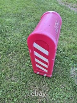 Rare Vintage Blow Mold Mail Box, North Pole Mail Letters To Santa