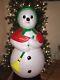 Rare Vintage Union 31 Babushka Snow Lady Lighted Blow Mold Yard Decoration #3