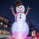 Rotating Lights 14ft Giant Christmas Inflatable Snowman With Hat&scarf Christmas