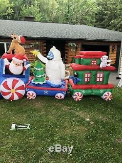 Rudolph Express Train 17 Ft inflatable, Used, Nice Condition