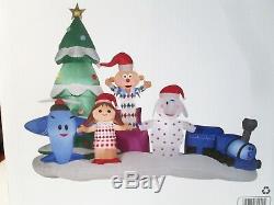 Rudolph Island of Misfit Toys Christmas 9.5' Airblown Inflatable Gemmy