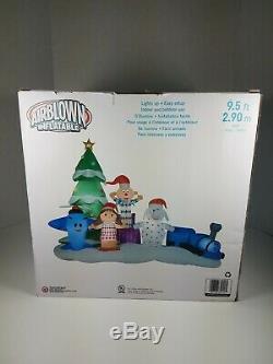 Rudolph Island of Misfit Toys Christmas 9.5' Airblown Inflatable Gemmy