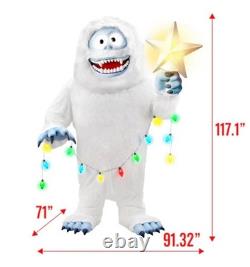 Rudolph The Red-Nosed Reindeer 9.75' Laughing LED Bumble Animatronic NIB Rudolph The Red-Nosed Reindeer 9.75' Laughing LED Bumble Animatronic NIB