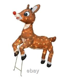 Rudolph the Red-Nosed Reindeer 36 Animated Outdoor Christmas Decor Yard Art