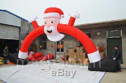 SALE! 8m/26.2 Advertising Promotion Inflatable Arch Christmas Santa Custom-made