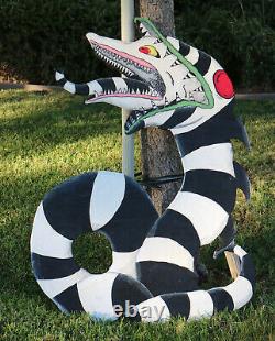 SANDWORM from BEETLEJUICE HALLOWEEN LAWN ART YARD SIGN EPIC