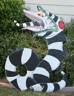 SANDWORM from BEETLEJUICE HALLOWEEN LAWN ART YARD SIGN EPIC