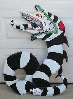 SANDWORM from BEETLEJUICE HALLOWEEN LAWN ART YARD SIGN EPIC