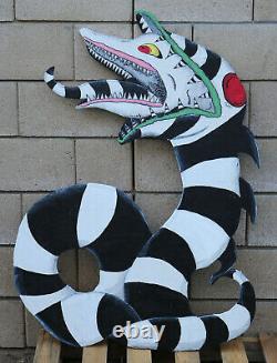 SANDWORM from BEETLEJUICE HALLOWEEN LAWN ART YARD SIGN EPIC