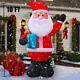 Seasonblow 10 Ft Led Light Up Inflatable Christmas Santa Claus Decoration Hol