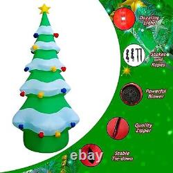 SEASONBLOW 12 FT Giant Inflatable Christmas Tree Xmas Decoration for Blow Up
