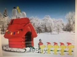 SNOOPY AND FRIENDS GIANT XMAS 17 FT Inflatable