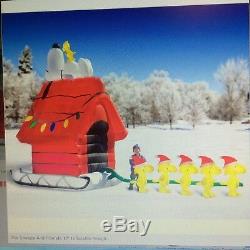 SNOOPY AND FRIENDS GIANT XMAS 17 FT Inflatable