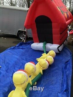 SNOOPY AND FRIENDS GIANT XMAS 17 FT Inflatable New