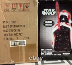 STAR Wars 28 Darth Vader Outdoor/ Indoor Lighted Decor Christmas NEW IN BOX
