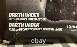 STAR Wars 28 Darth Vader Outdoor/ Indoor Lighted Decor Christmas NEW IN BOX