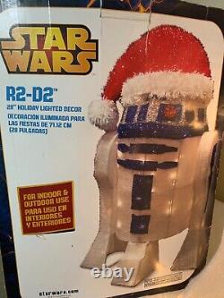 STAR Wars 30 R2-D2 Outdoor Indoor Lighted Holiday Décor Disney