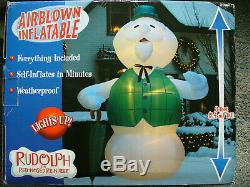 Sam Snowman Orignal Gemmy Christmas Airblown Inflatable