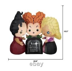 Sanderson Sisters RIP Emily Binx Disney Hocus Pocus 2022 Halloween Inflatable