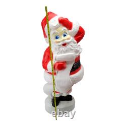 Santa Claus List Blow Mold Union Products 43 Christmas Decoration Lighted Works Santa Claus List Blow Mold Union Products 43 Christmas Decoration Lighted Works