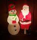Santa Claus And Snowman Mold 22 Light Works