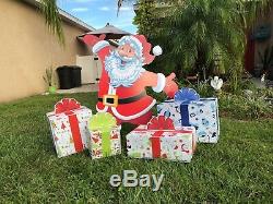 Santa Claus is Coming to Town Christmas Yard Art Decor FREE Shipping