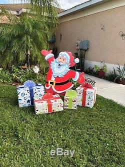 Santa Claus is Coming to Town Christmas Yard Art Decor FREE Shipping