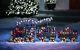 Santa & Friends 5 Ft. Merry Christmas Holographic Pre Lit Train Outdoor Decor
