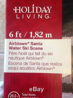 Santa Water Ski Jet Ski Inflatable NIB 29ft. X 2.82ft X 6ft