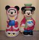 Santas Best Disney Minnie & Mickey Mouse Xmas Blowmold 34 Tall Free Shipping