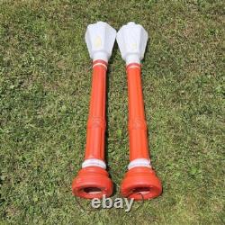 Set Of 2 Vintage 1969 Empire Plastic Christmas Light Lamp Post Blow Molds 40 Set Of 2 Vintage 1969 Empire Plastic Christmas Light Lamp Post Blow Molds 40