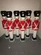 Set Of 6 Black Hat Blow Mold Soldiers! Christmas Outdoor Lighted! 31