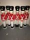 Set Of 6 Black Hat Blow Mold Soldiers! Christmas Outdoor Lighted! 31