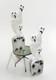 Set Of 2 1995 Vintage Don Featherstone Ghosts/tombstone Blow Mold Halloween