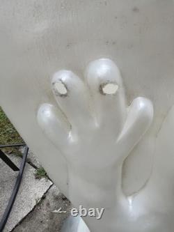 Set of 2 1995 Vintage Don Featherstone Ghosts/tombstone Blow Mold Halloween