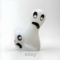 Set of 2 1995 Vintage Don Featherstone Ghosts/tombstone Blow Mold Halloween