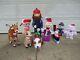 Set Of 8 Island Of Misfit Toys 3d Tinsel Outdoor Lighted Yard Decoration Rudolph